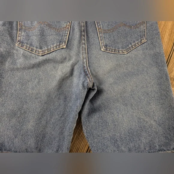 Steel Jeans Vintage Size T8 With Some Light Wear To The Bottom Seat - Picture 7 of 10